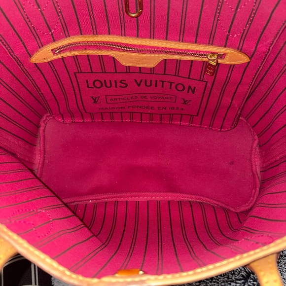 Louis Vuitton Brown Monogram Tote - Picture 4 of 6